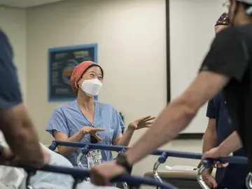 Students in SMU's MSN program