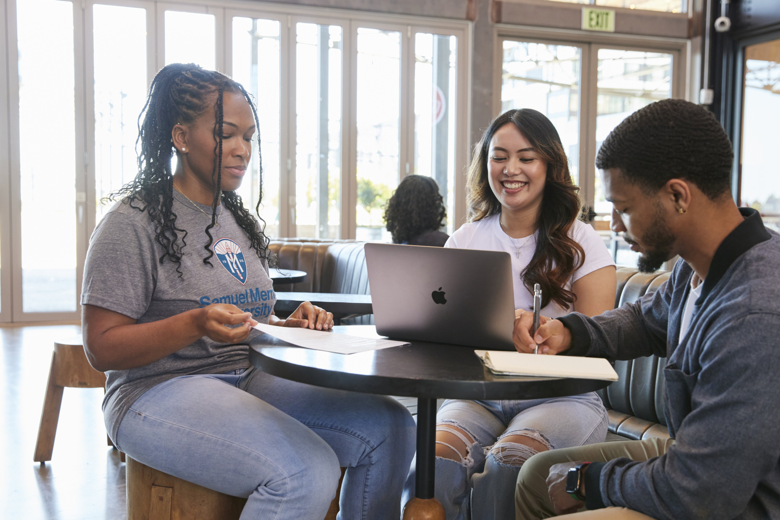 Male and female nurse